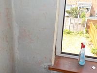 Distorted window frame